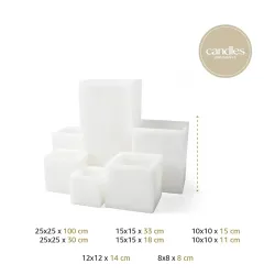 Lanterna Decorativa Cubica | CandlesMemories