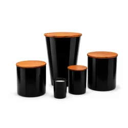 Vela Perfumada Artesanal Negro