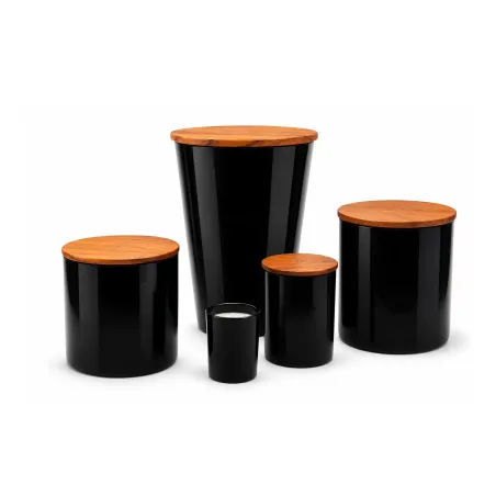 Bougie Parfumée Artisanale Noire